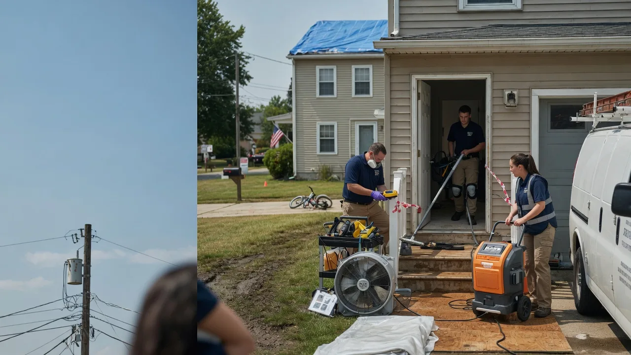 Water Damage Repair in Chesterhill, OH near me